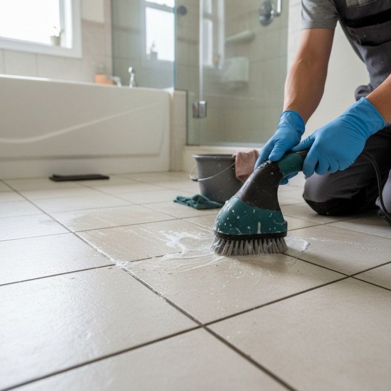 Bathroom Tile Cleaning
